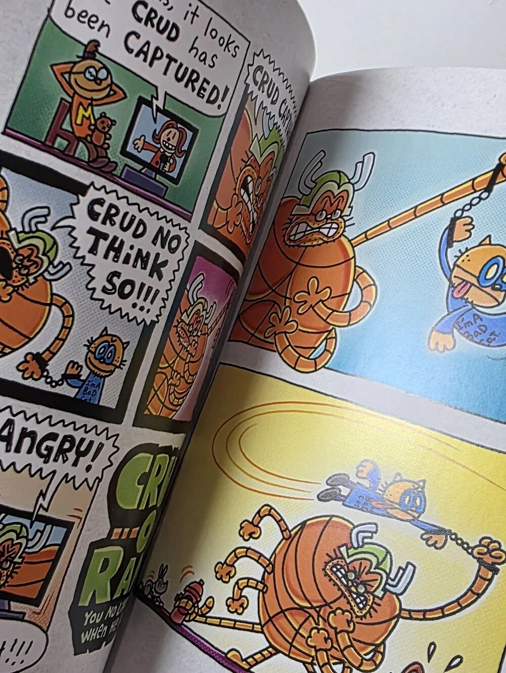 Dog Man: Grime and Punishment by Dav Pilkey - Colorful Hardcover
